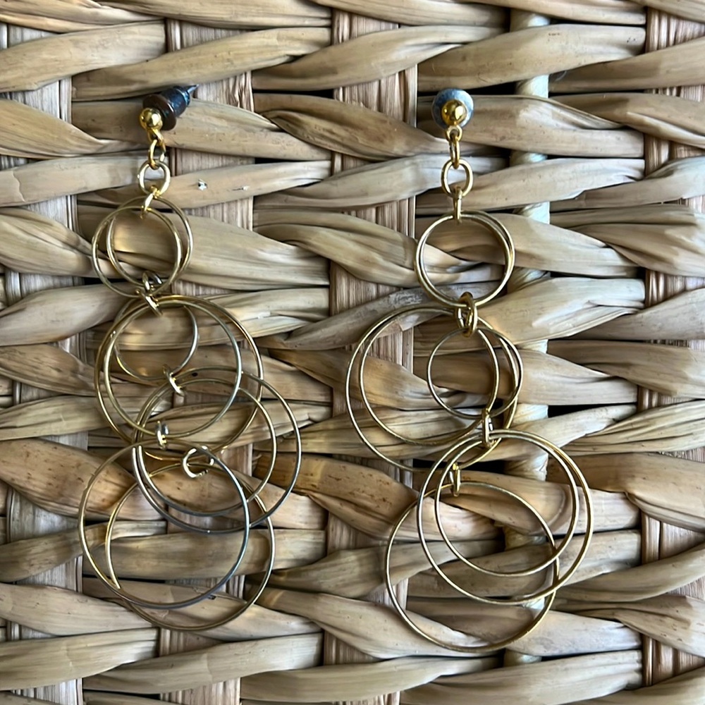 3/$11 Abstract Circle Earrings